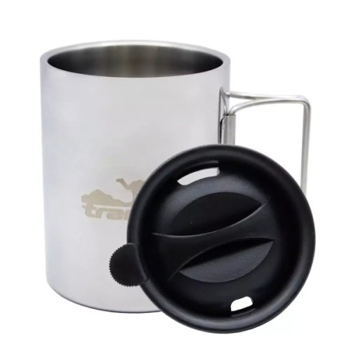 Чашка туристична Tramp зі складними ручками 500мл (UTRC-142-metal)