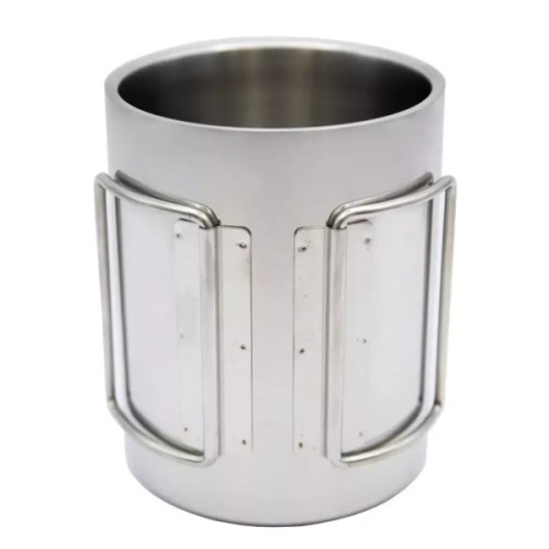 Чашка туристична Tramp зі складними ручками 500мл (UTRC-142-metal)