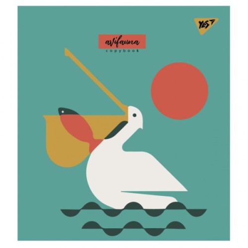 Зошит Yes А5 Avifauna 24 аркушів клітинка (766833)