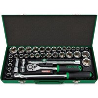 Набір інструментів Toptul комбінований 1/2" 38од. (дюйм+метр.) (GCAD3803)