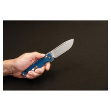 Ніж SRM Rubik 7228B 140Cr, Blue Micarta, Stonewash (7228B-ME2)