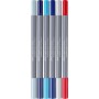Художній маркер Faber-Castell набір акварельних двосторонніх Goldfaber Aqua Dual Marker Sea, 6 кольорів (32308)