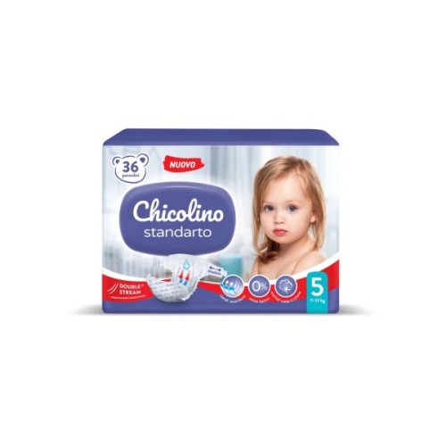 Підгузки Chicolino Standarto Middle Розмір 5 (11-25 кг) 36 шт (4823098410553)