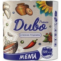 Паперові рушники Диво Premio Menu 2 шари 2 рулони (4820003838488)