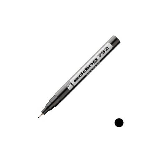 Маркер Edding для декоративних робіт Paint E-792 0.8 мм Чорний (e-792/01)