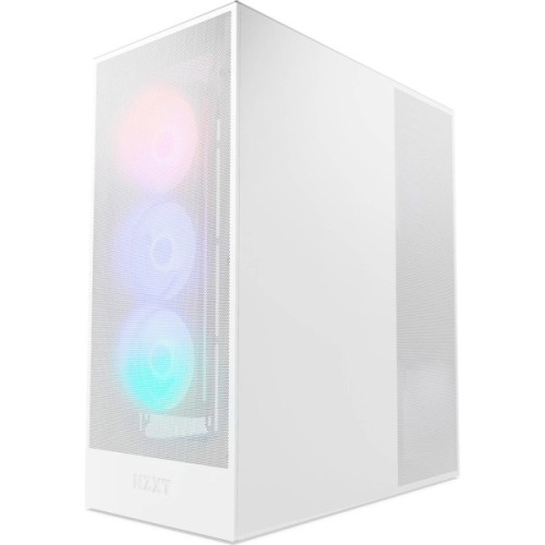 Корпус для ПК NZXT H7 Flow RGB All White (CM-H72FW-R1)