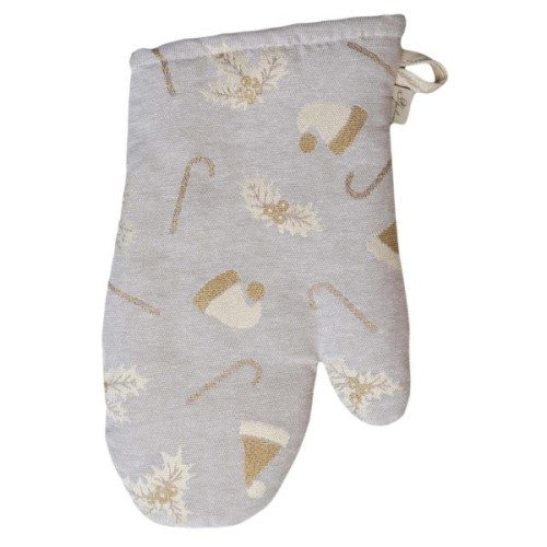 Кухонна прихватка Прованс Рукавиця Шапочки на бежевому (036842)