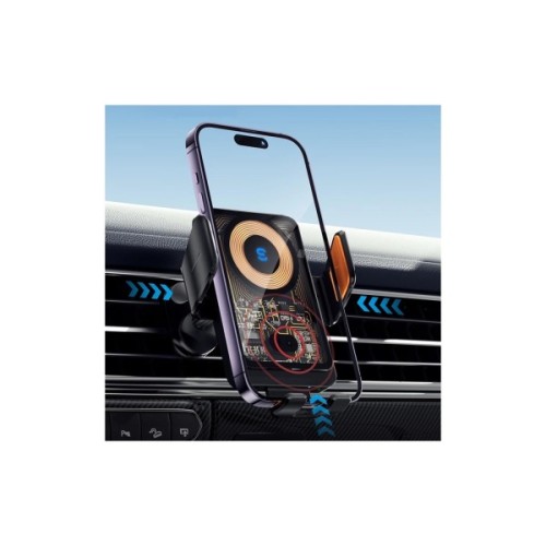 Універсальний автотримач Essager Junyi 15W Wireless Phone Holder for Car (Air Outlet Type) (EZJWX-JY01-Z)