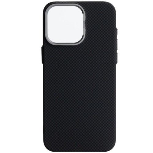 Чохол до мобільного телефона Armorstandart LikeCarbon2 MagCase Apple iPhone 16 Pro Max Kevlar Black (ARM88382)