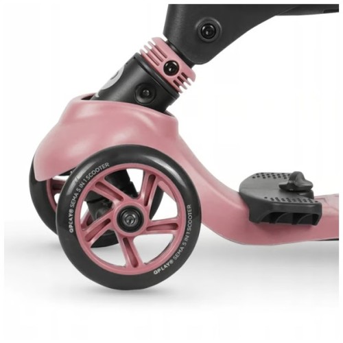Самокат QPlay 5 в 1 Sema Pink (ST-004SemaPink)