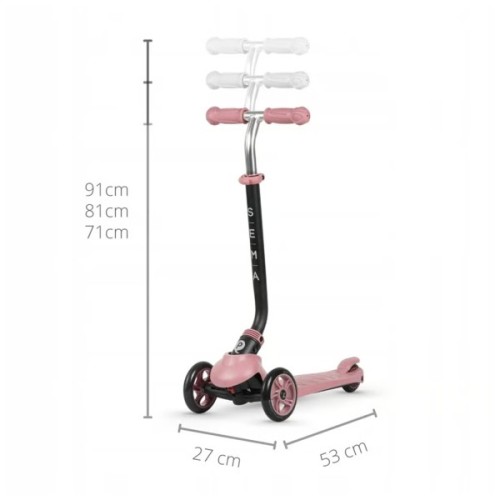 Самокат QPlay 5 в 1 Sema Pink (ST-004SemaPink)