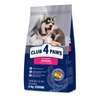 Сухий корм для собак Club 4 Paws Преміум. Для цуценят з високим вмістом курки 2 кг (4820083909450)