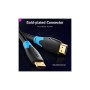 Кабель мультимедійний HDMI M to HDMI M 1.5m 4K60Hz black Vention (AACBG)