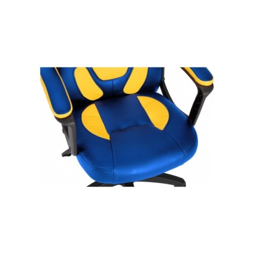 Крісло ігрове GT Racer X-1414 Blue/Yellow
