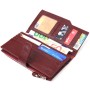 Гаманець Canpellini З натуральної шкіри Бордовий (21645)