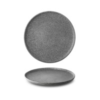 Тарілка G.Benedikt Granit матове глазурування 20 см Темно-сірий (G4Y2120)
