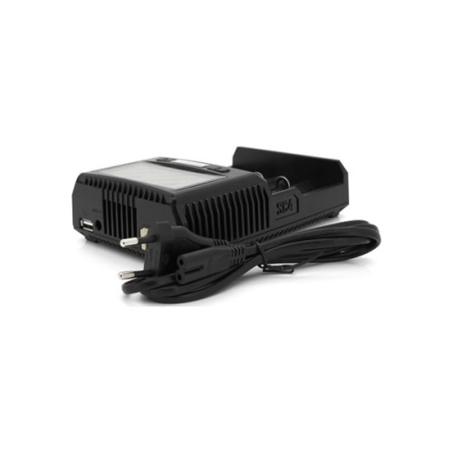Зарядний пристрій для акумуляторів Nitecore SC4 (4 channels, LCD, Li-ion, Ni-MH, Ni-Cd, AA(R6), ААA(R03), AAAA, С(R14), 3A) (NITD4LCDSC4)