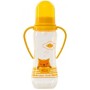 Пляшечка для годування Baby Team з силікон.соскою 250мл 0+ жовт (1411_желтый)