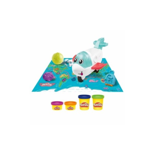 Набір для творчості Hasbro Play-Doh з пластиліном Літак-дослідник (F8804)