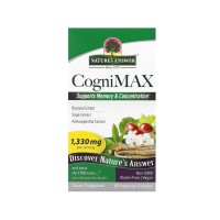 Вітамінно-мінеральний комплекс Nature's Answer Когнітивний комплекс, підтримка пам'яті та мозку, CogniMax, 6 (NTA-16537)