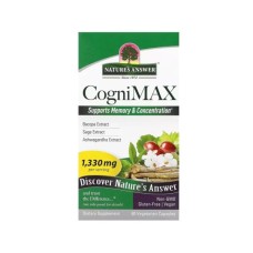 Вітамінно-мінеральний комплекс Nature's Answer Когнітивний комплекс, підтримка пам'яті та мозку, CogniMax, 6 (NTA-16537)