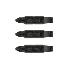 Набір біт для мультитула Leatherman 3шт хрестова PHILLIPS 1-2 та плоска 3/16" (931024)