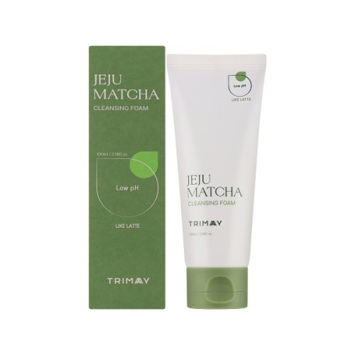 Пінка для вмивання Trimay Jeju Matcha Low Ph Cleansing Foam 100 мл (8809822541058)