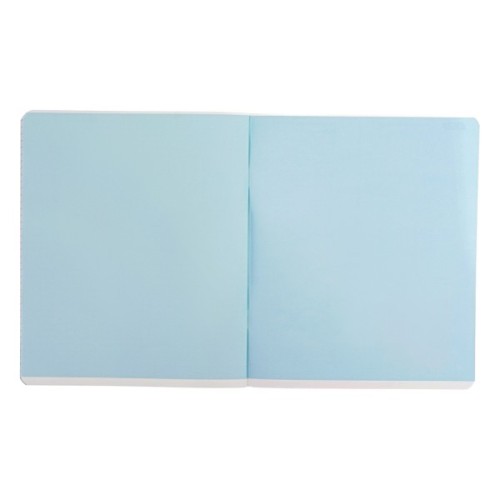 Зошит ZiBi учнівський PASTEL, 48 аркушів клітинка, блакитний (ZB.1701-14)