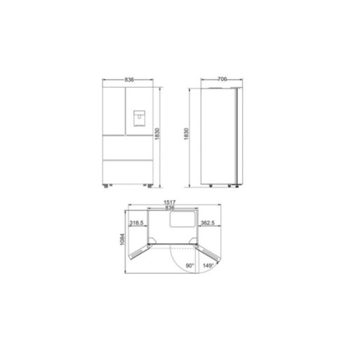 Холодильник Kaiser KS 80420 RS