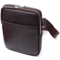 Сумка Vintage З натуральної шкіри Коричнева (22863)