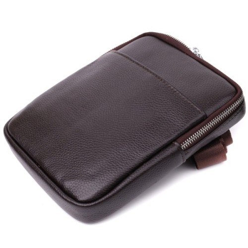 Сумка Vintage З натуральної шкіри Коричнева (22863)