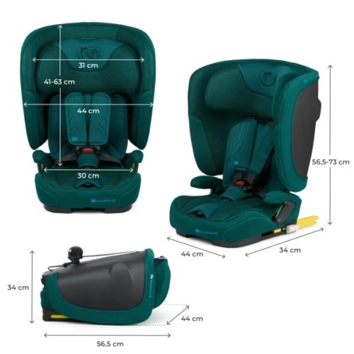 Автокрісло Kinderkraft Fix2Go i-Size Green (KCFI2GO0GRE0000) (5902533925896)