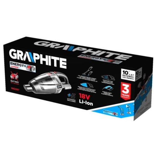 Пилосос Graphite Energy+ (58G097)