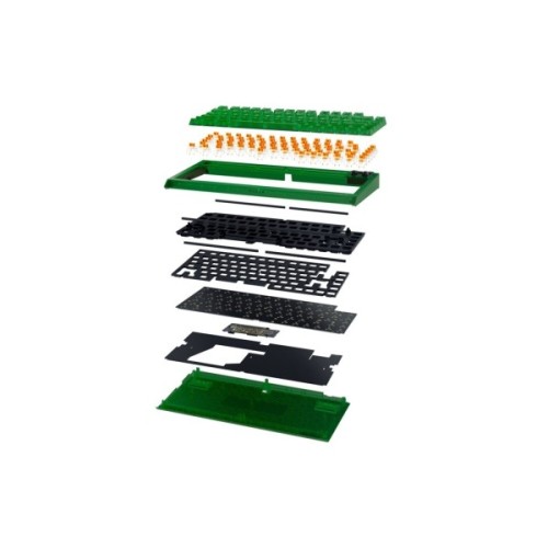 Клавіатура Razer BlackWidow V4 75% USB UA Phantom Green (RZ03-05003300-R3M1)
