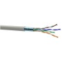 Кабель мережевий OK-Net FTP cat.5e, 305м (F/UTP-cat.5E-SL) (КПВЭ-ВП (100) 4*2*0,46)