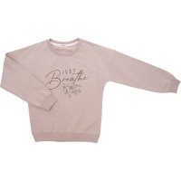 Кофта дитяча Breeze з квіткою (22228-134G-beige)