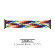Ремінець до смарт-годинника Armorstandart Braided Solo Loop для Apple Watch 42 (Series 11-10)/41/40/38 Pride Edition Size 6 (144 mm) (ARM64935)