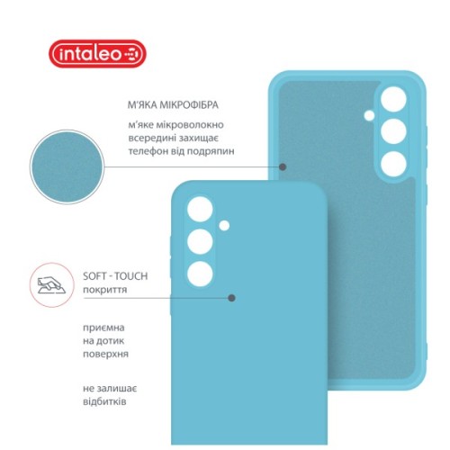 Чохол до мобільного телефона Intaleo SoftShell Samsung Galaxy S25 FE Light Blue (1283126636025)