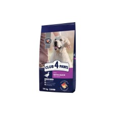 Сухий корм для собак Club 4 Paws Преміум Для великих порід З качкою 14 кг (4820269143050)