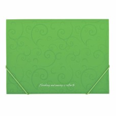 Папка на резинках Buromax А4, BAROCCO, light green (BM.3914-15)