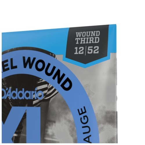 Струни для гітари D'Addario XL Nickel Wound Jazz Light (12-52) (EJ21)