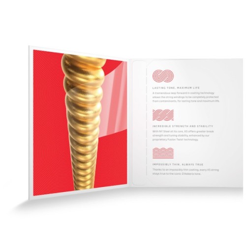 Струни для гітари D'Addario XS 80/20 Bronze Medium (13-56) (XSABR1356)