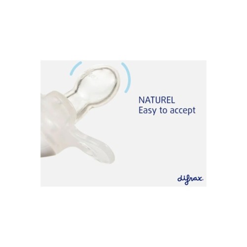 Пустушка Difrax Natural, 20+ міс (803 Chocolate_lines)