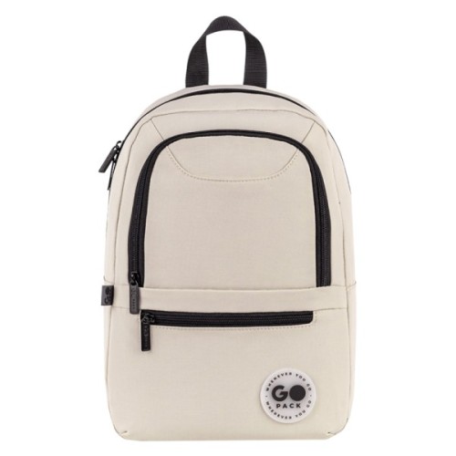 Рюкзак шкільний GoPack Education Teens 119S бежевий (GO26-119S-3)