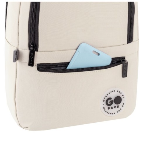 Рюкзак шкільний GoPack Education Teens 119S бежевий (GO26-119S-3)