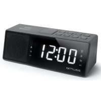 Настільний годинник Muse Радіо-годинник з USB чорний (M-172 BT)