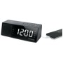 Настільний годинник Muse Радіо-годинник з USB чорний (M-172 BT)