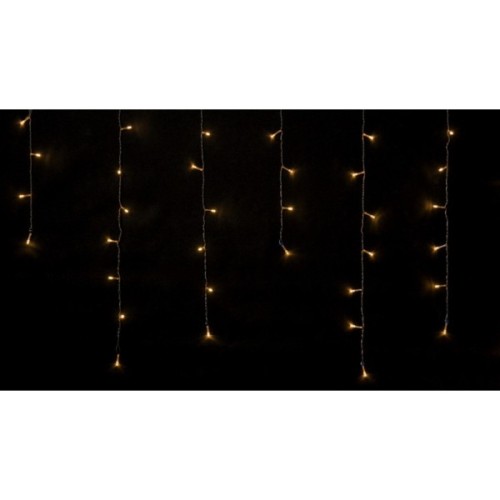 Гірлянда Delux ICICLE С 100 LED 3.2х0.7 м Теплий білий/Прозорий IP20 (90015255)