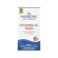 Вітамінно-мінеральний комплекс Nordic Naturals Вітамін D3, 25 мкг (1000 МО), смак апельсину, Vitamin D3, 120 міні до (NOR-01600)