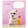 Зошит Школярик Perfect friends 12 аркушів клітинка (012-3250K)